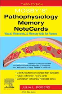 Mosby's® Pathophysiology Memory NoteCards