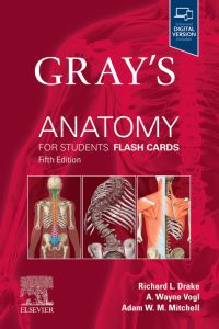 Gray's Anatomy for Students Flash Cards E-Book