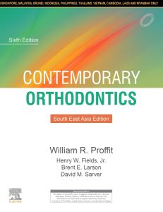 Contemporary Orthodontics, 6e: SEA edition