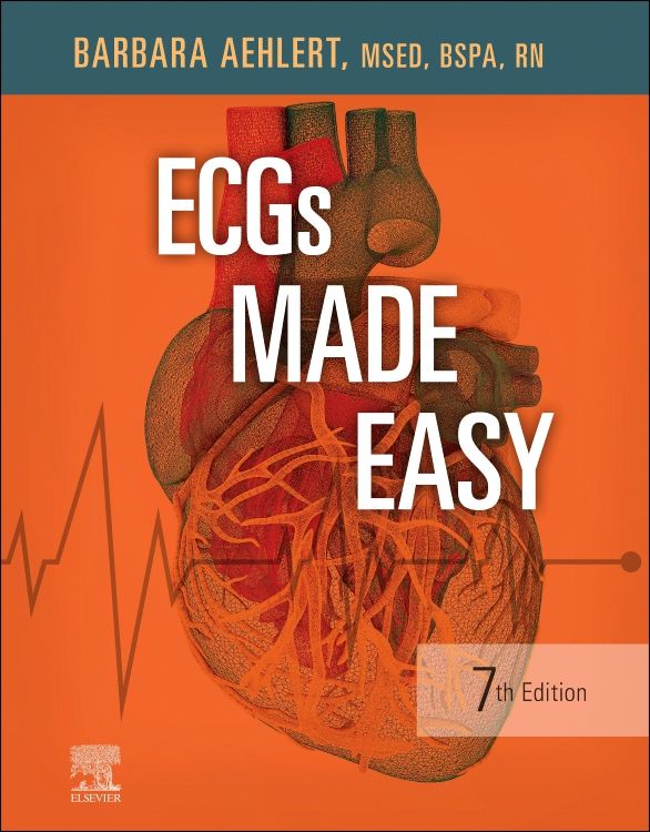 Ecg's Made Easy - Book CD and Pocket Reference Package Barbara Aehlert 2006  for sale online